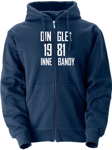SW Hoodtröja Parry Zip, Navy #1 (Dingle AIK)
